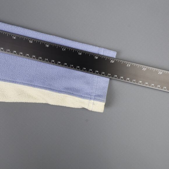 LL Bean Womens Medium-Reg V-Neck Fleece Pullover Sweater OAKV1 - Picture 5 of 9